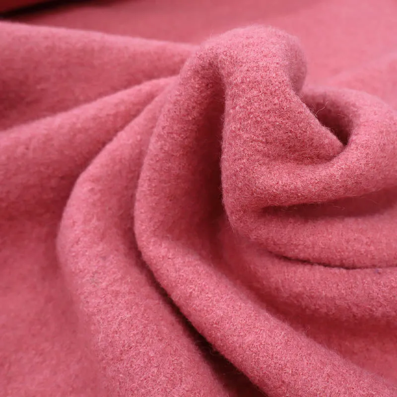 100% Boiled Wool - Pink