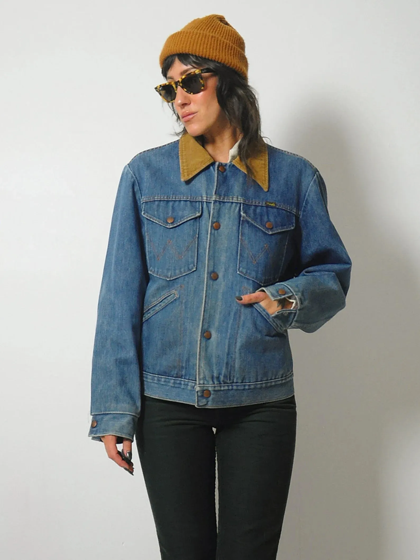 1970's Wrangler Blanket Lined Jean Jacket