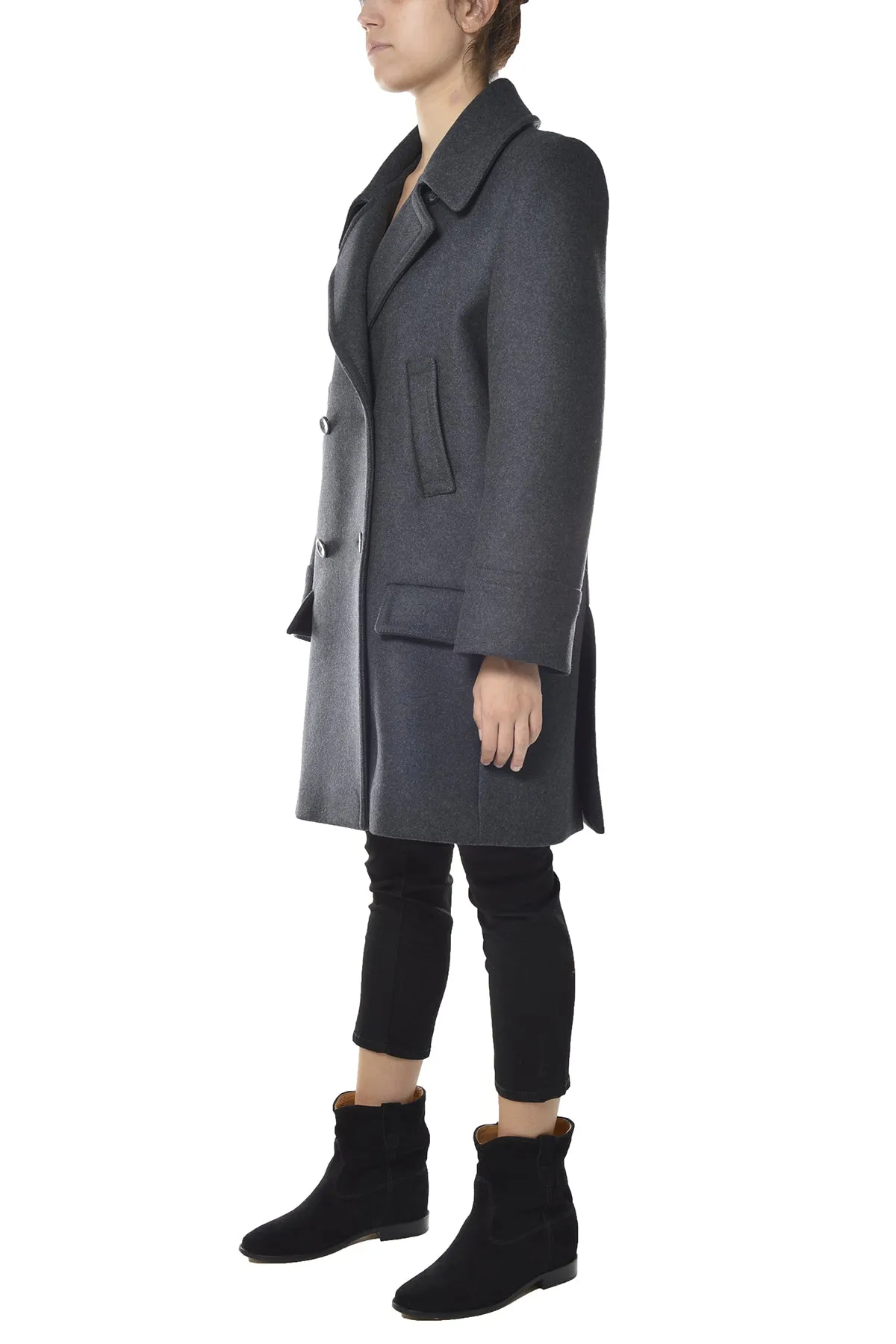 Alberta Ferretti Tailored Buttoned Coat