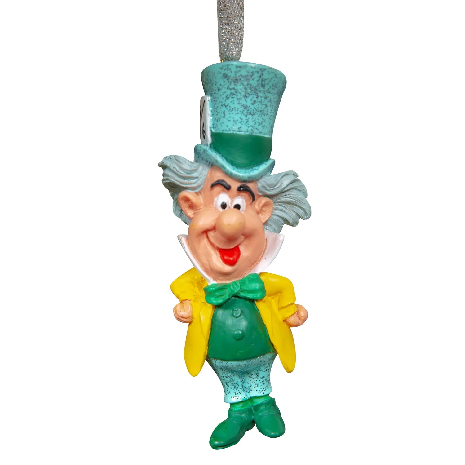 Alice in Wonderland Set of 4 3D Shaped Hanging Christmas Tree Decorations Disney Bauble