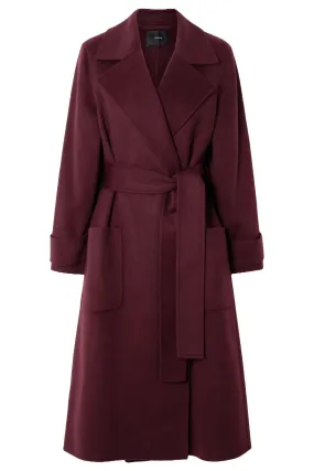 Arline Belted Double-breasted Wool and Cashmere-blend Coat