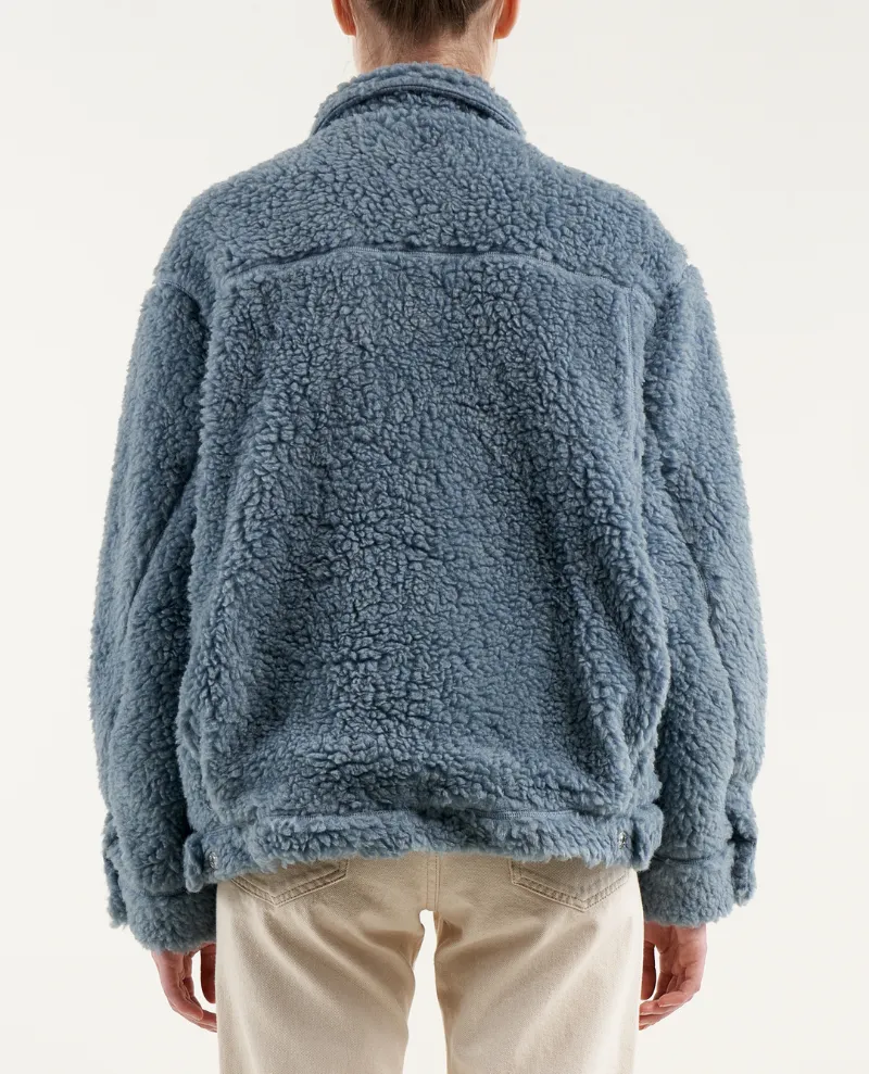 Bellerose Joyce Furry Blue Jacket