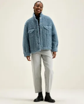 Bellerose Joyce Furry Blue Jacket