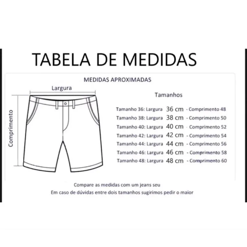 Bermuda jeans masculina rasgada slim Premium