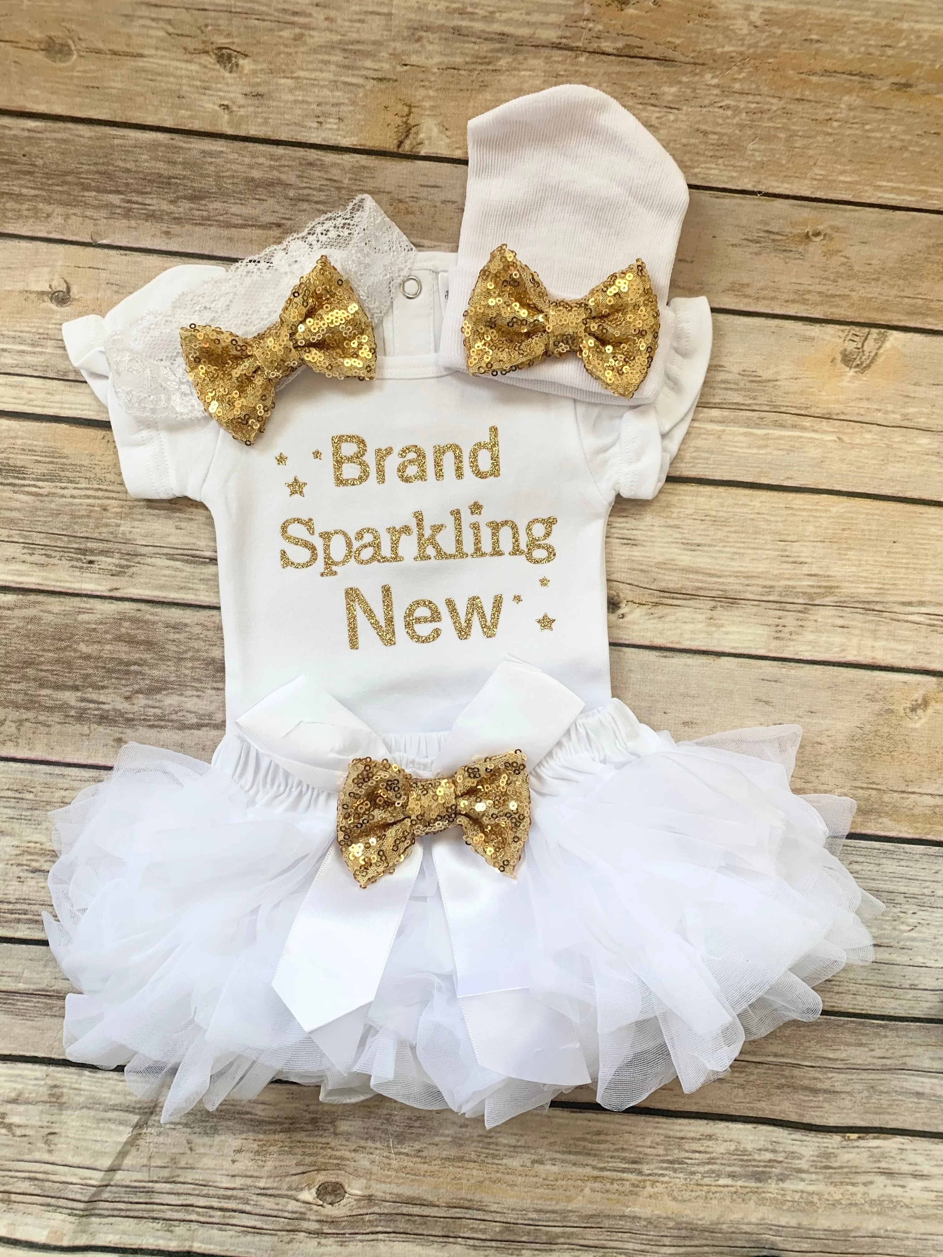 Brand sparkling new- Gold