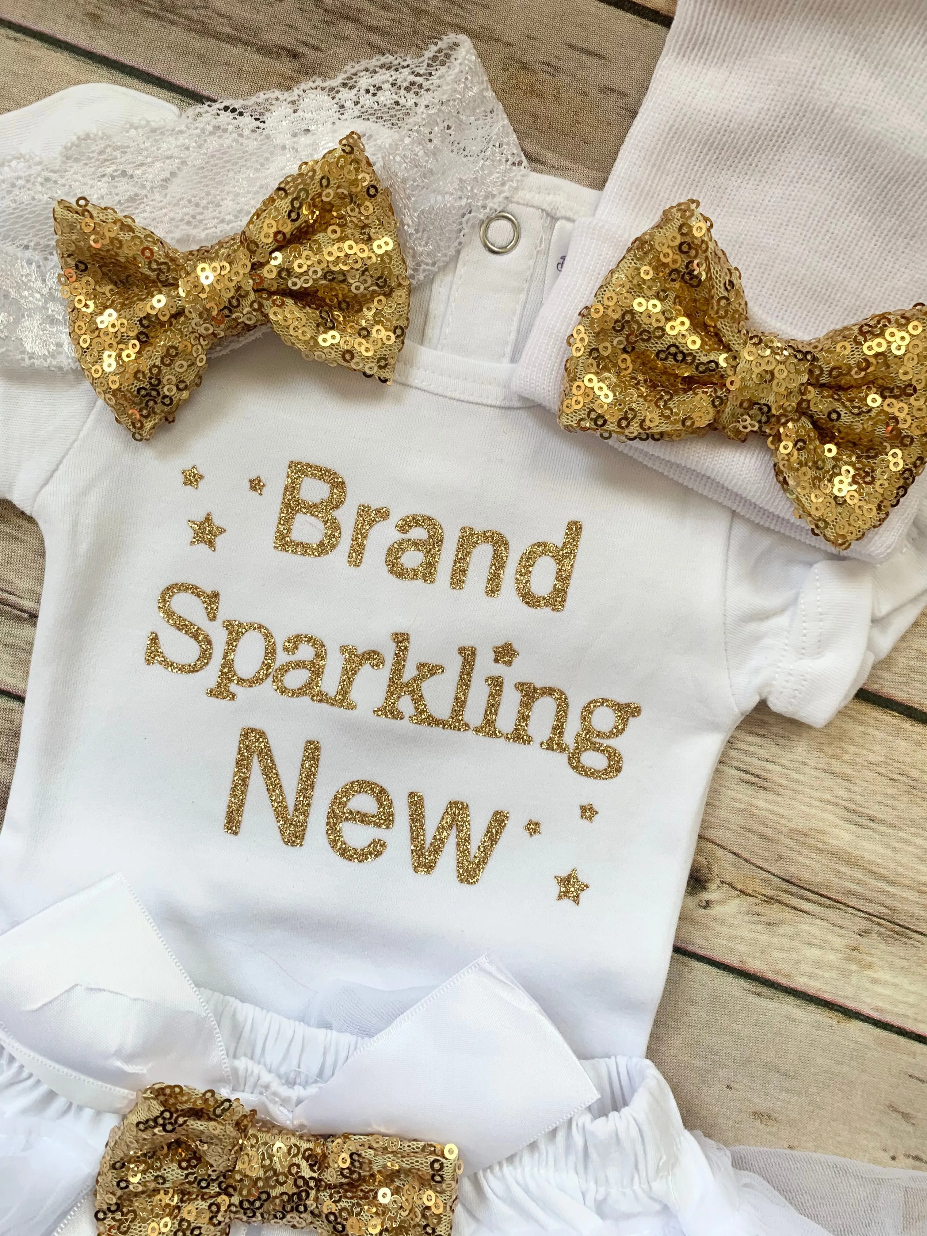 Brand sparkling new- Gold