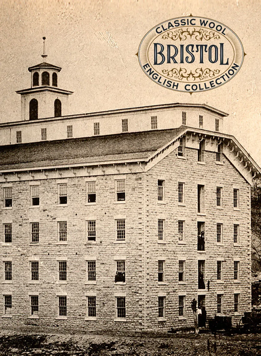 Bristol Gray Sharkskin Suit