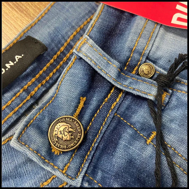 Calça jeans masculina tradicional