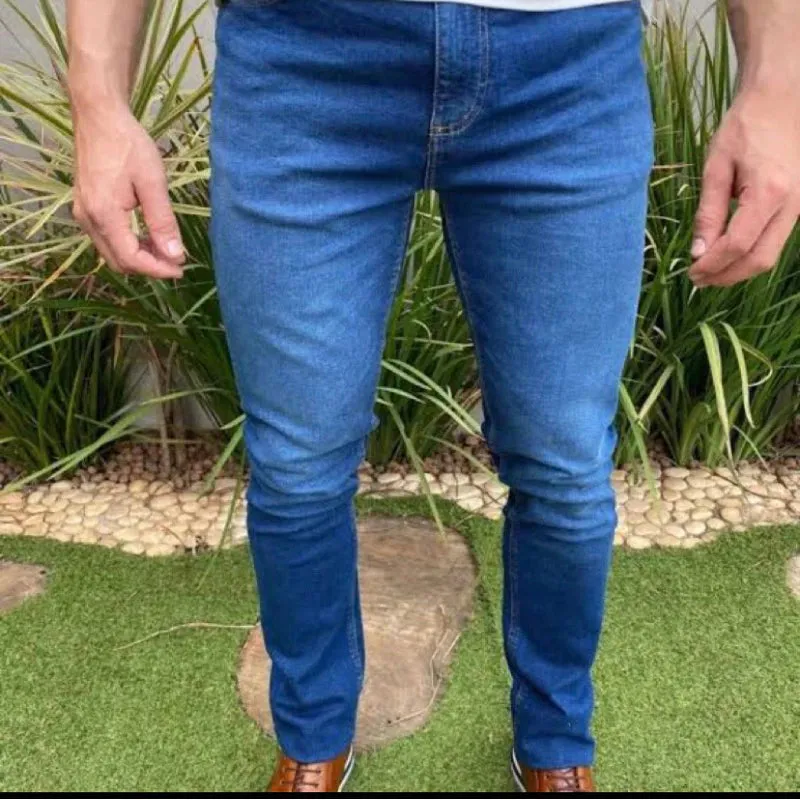 Calça jeans tradicional masculina