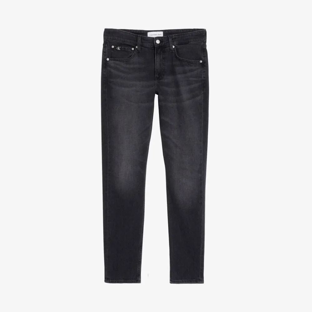 Calvin Klein Slim Tapered 1BY Jeans Black Worn