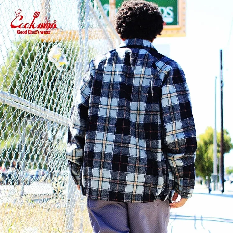 Cookman Delivery Jacket - Woolmix Tartan : Canadian Black