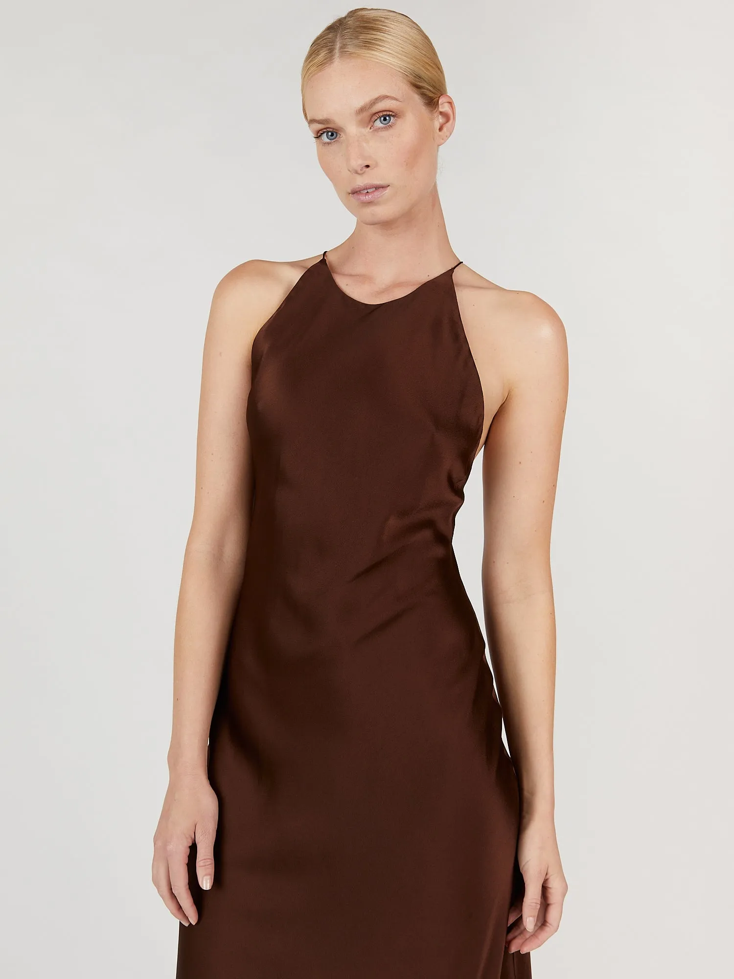 Cross Back Slip Dress