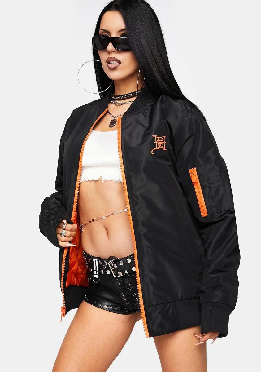 Death Before Dishonor Bomber Jacket