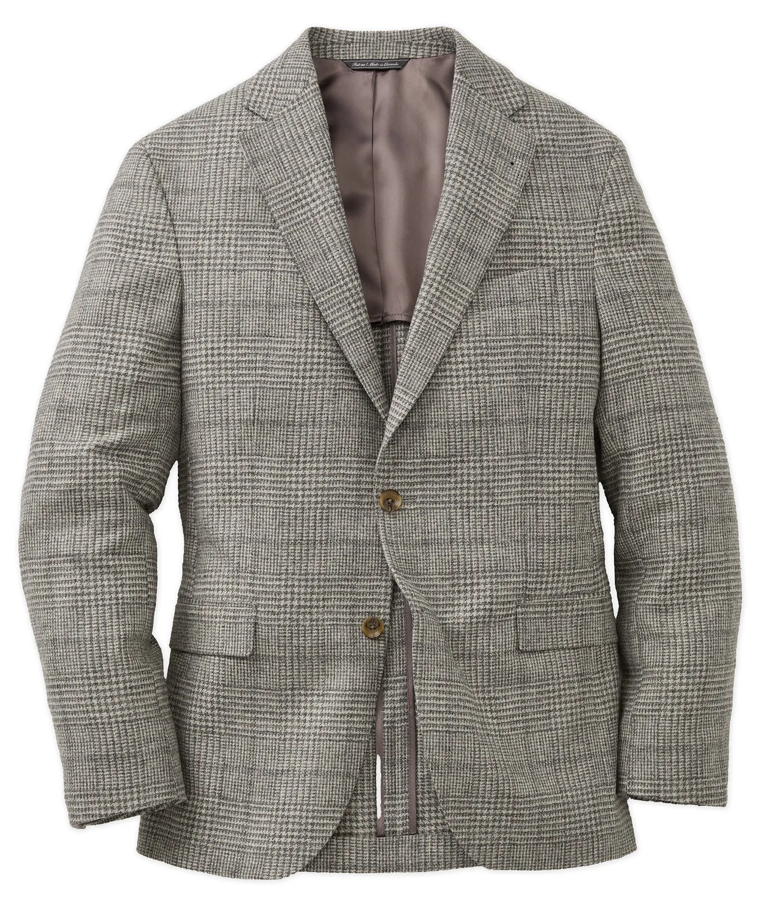 Gled Plaid Wool-Cashmere Sport Coat