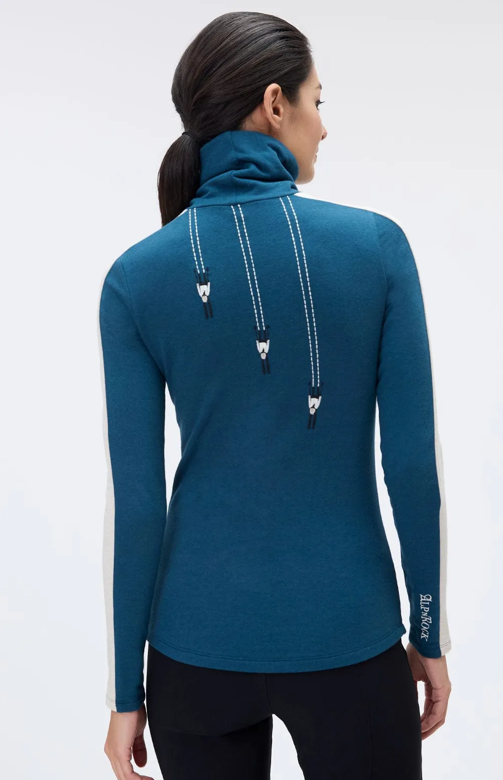 Jonah II TurtleNeck | Teal Blue