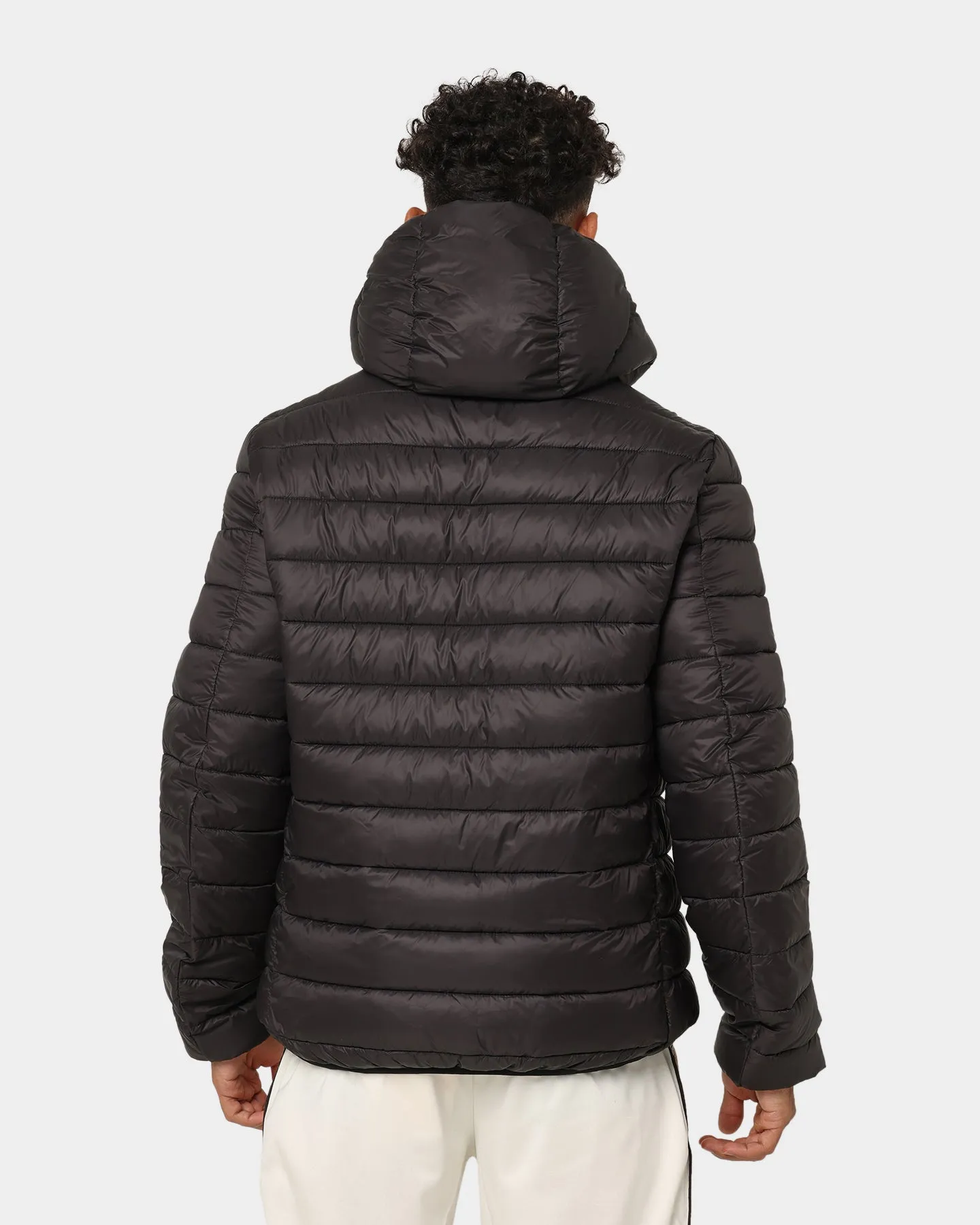 Kappa Logo Astro Puffer Jacket Black