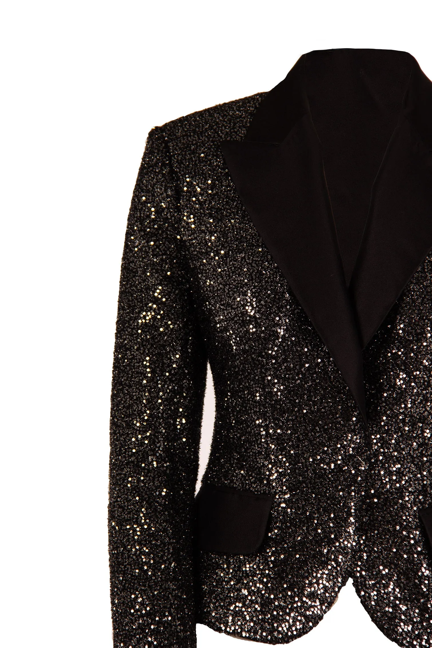 LASH SEQUINS SUIT JACKET