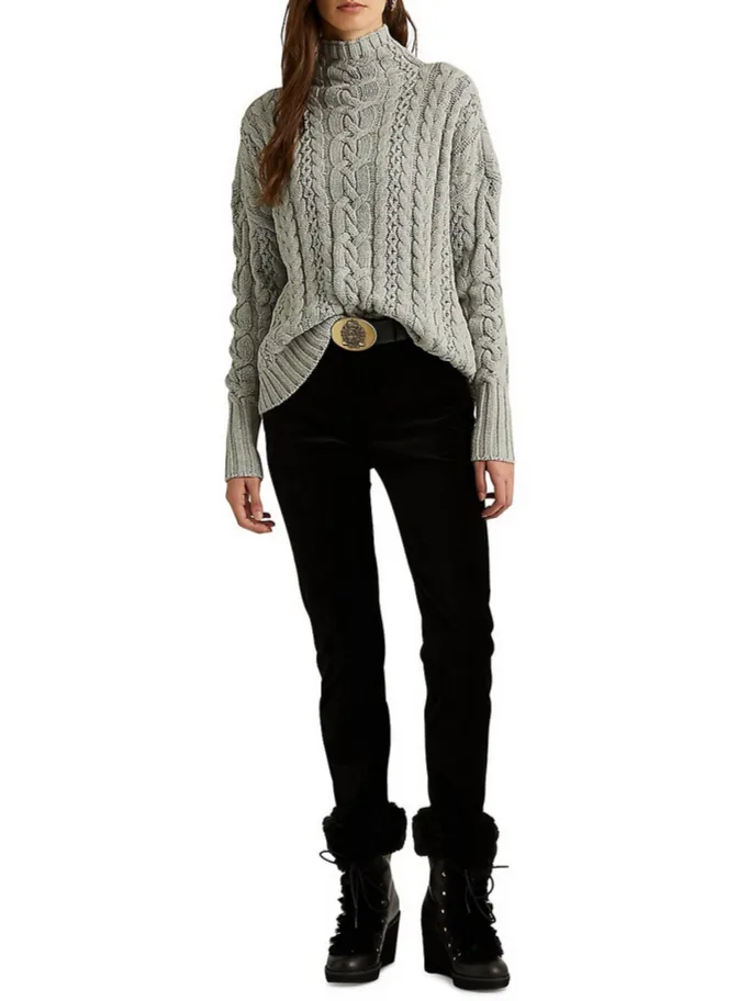 LAUREN RALPH LAUREN Cable Knit Sweater