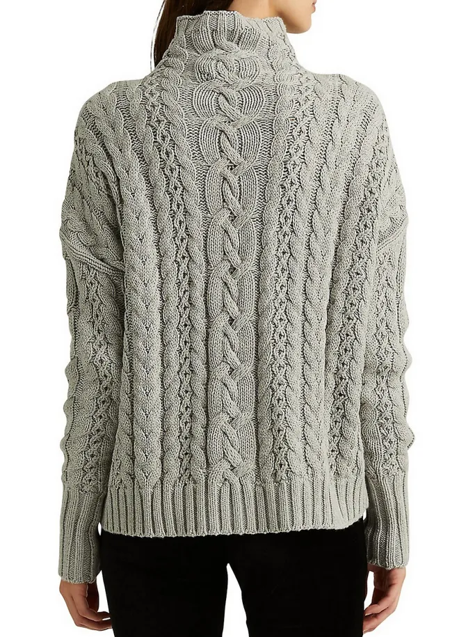 LAUREN RALPH LAUREN Cable Knit Sweater