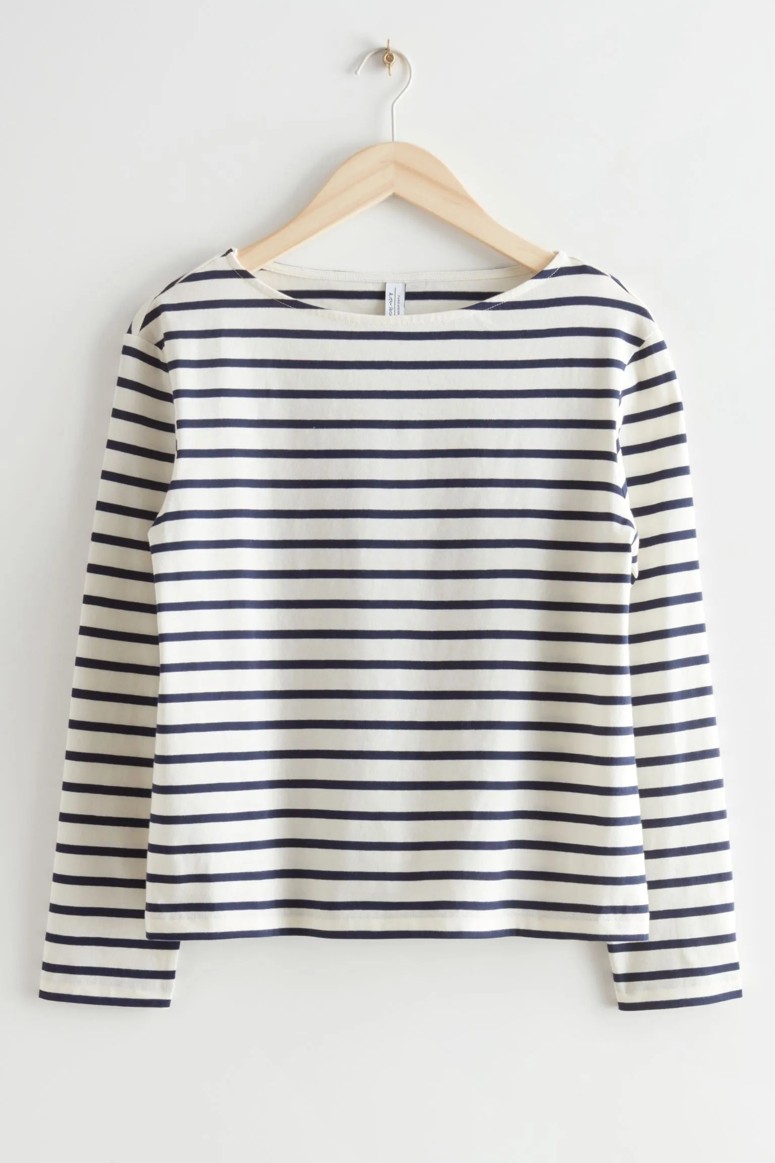 Long sleeve & Other Stories Breton Stripe, black