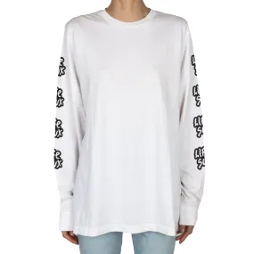 Long Sleeve Double - White