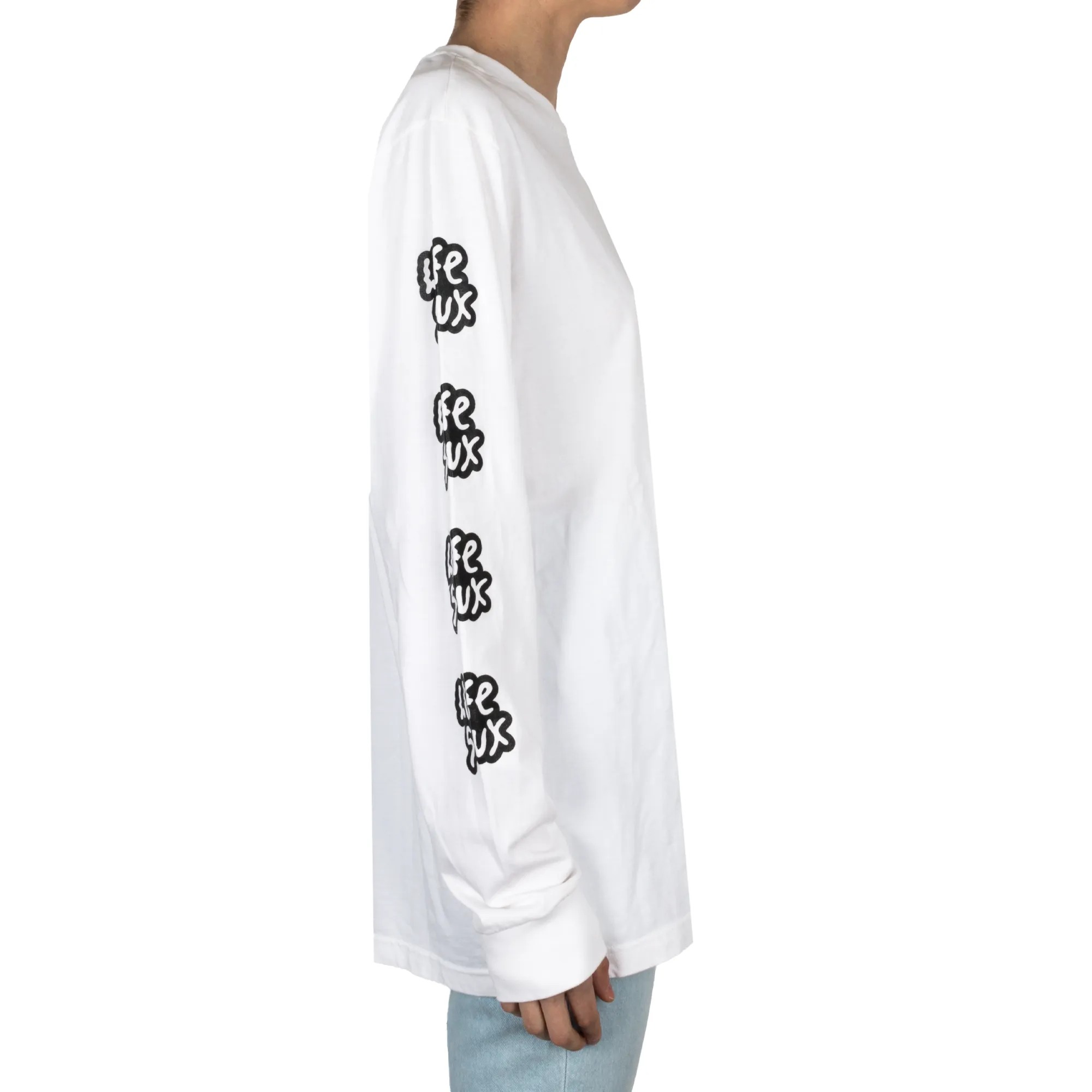 Long Sleeve Double - White