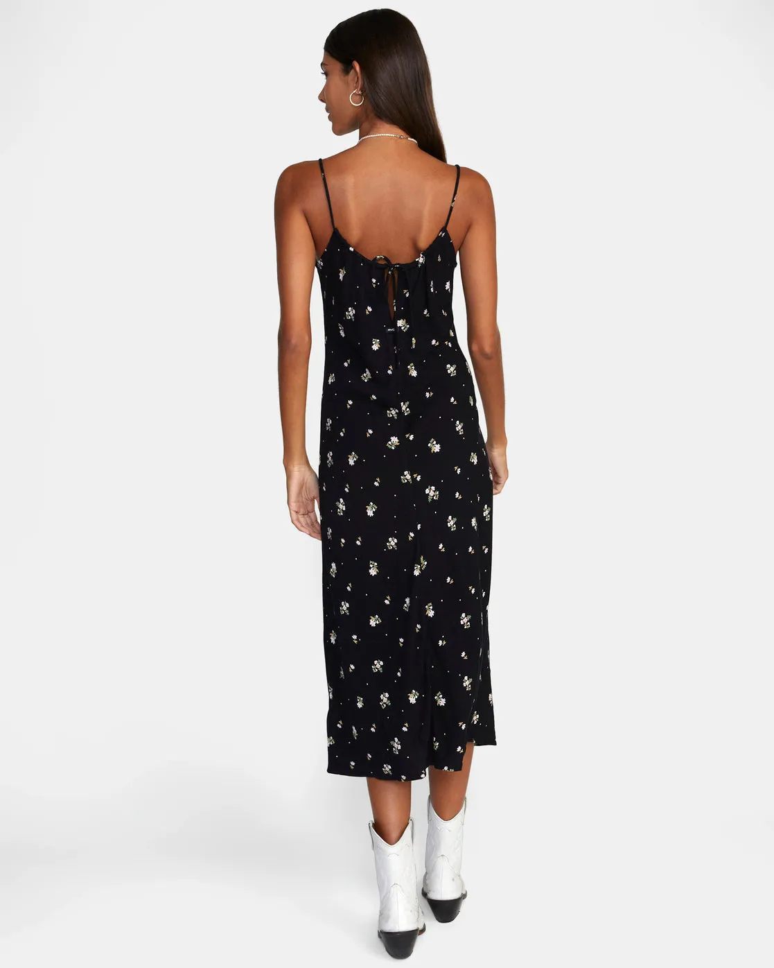 Maiden Midi Dress - RVCA Black