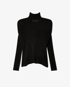 Melitta Baumeister - Women's Circle Shoulder Turtleneck - (Black)