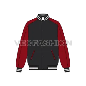 Mens Stylish Varsity Jacket