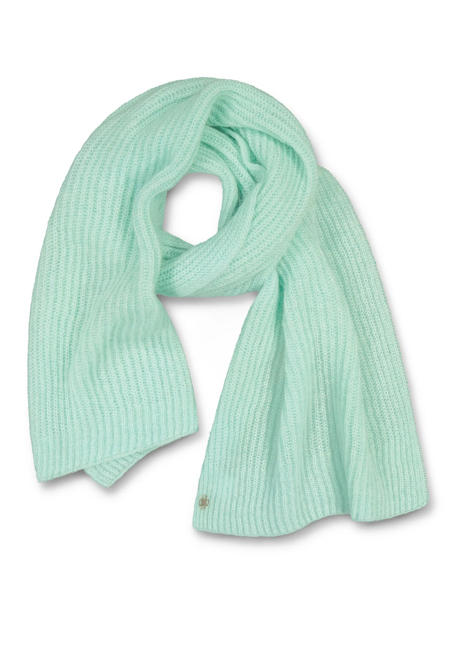 MILLER RIBBED SCARF - Mint