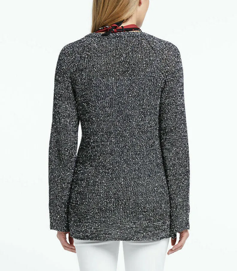 NIC ZOE Explorer V-Neck Sweater with Scarf