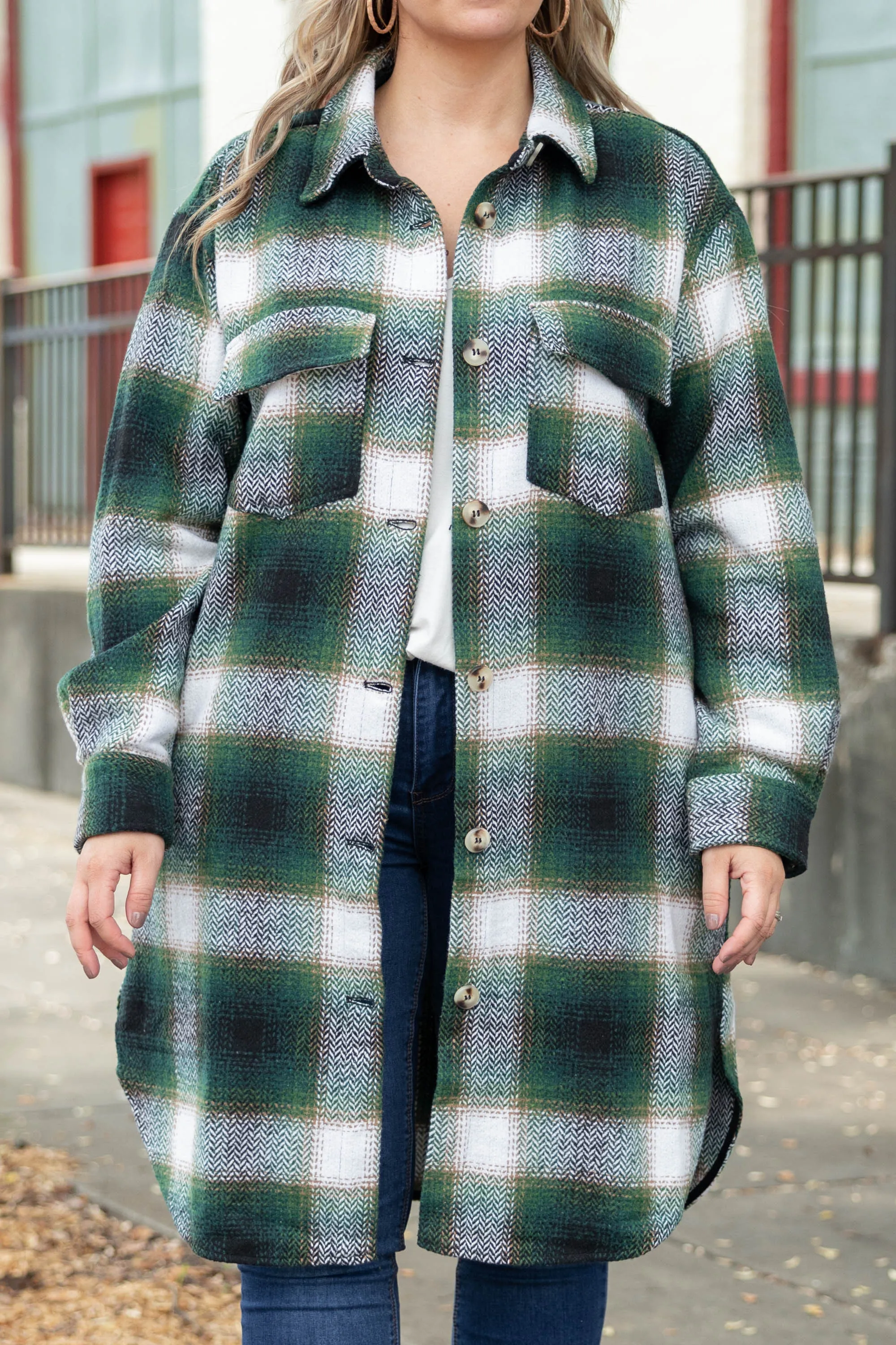 Outdoor Nights Coat, Green