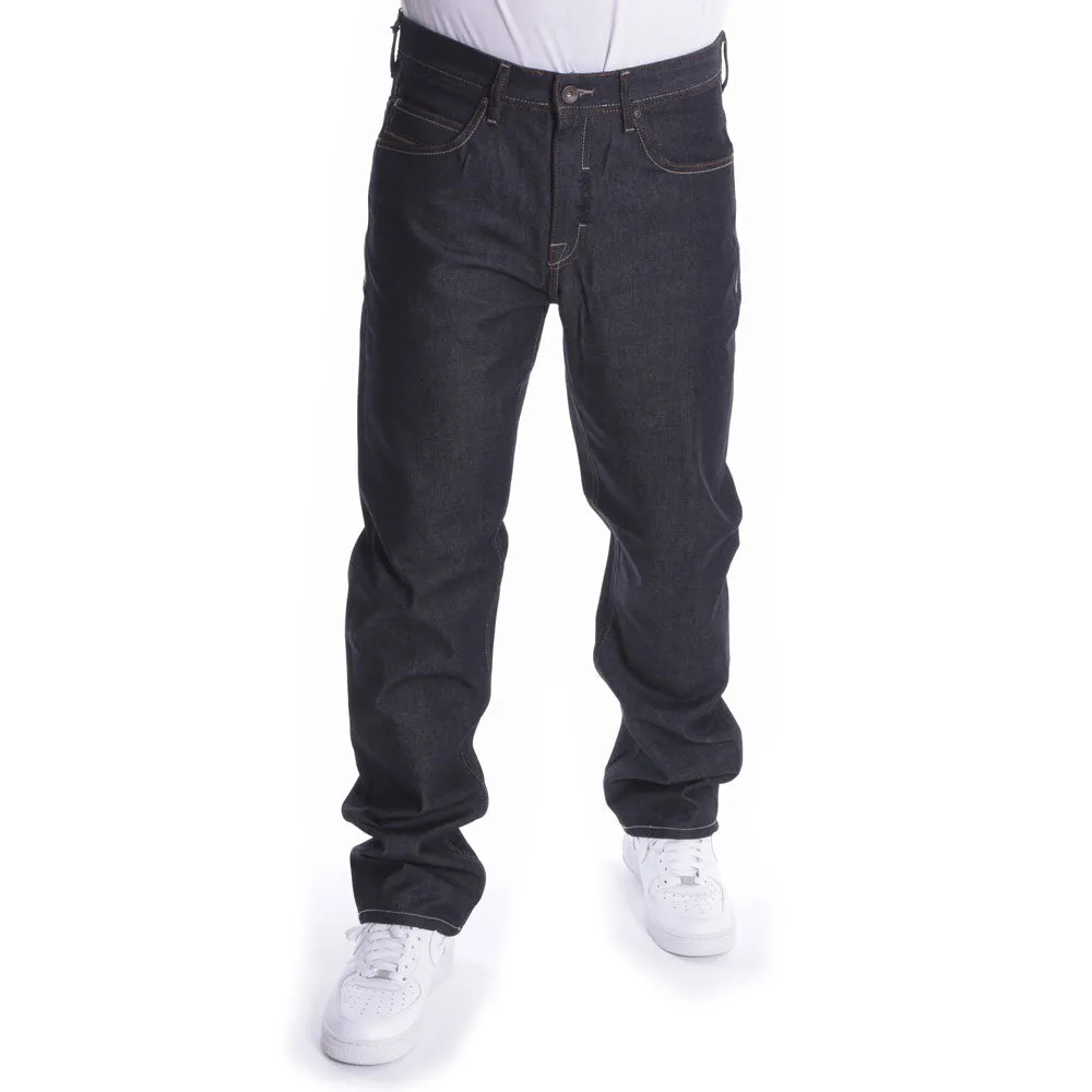 Pelle Pelle Baxter Loose Denim Jeans Raw Black