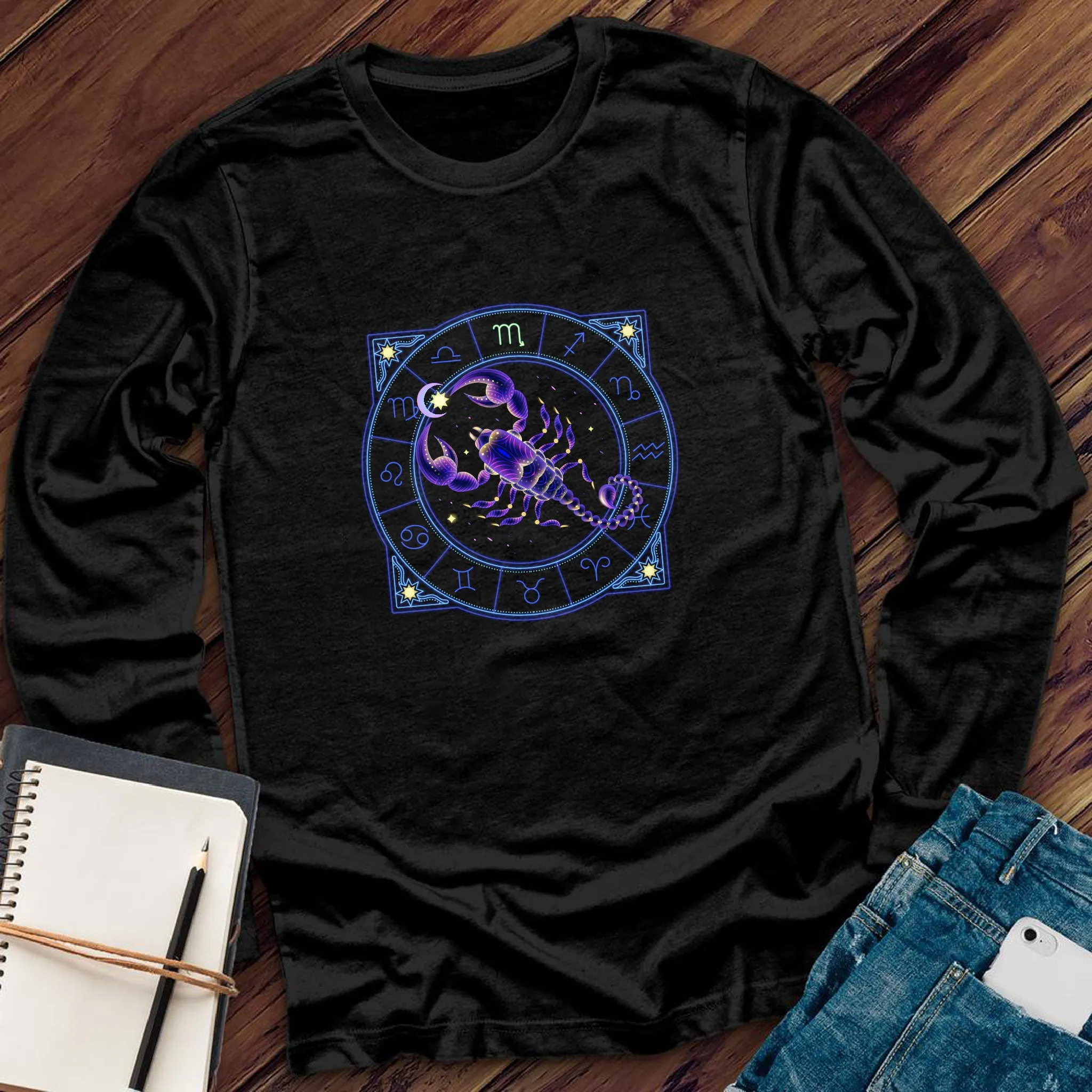 Purple Scorpio Long Sleeve