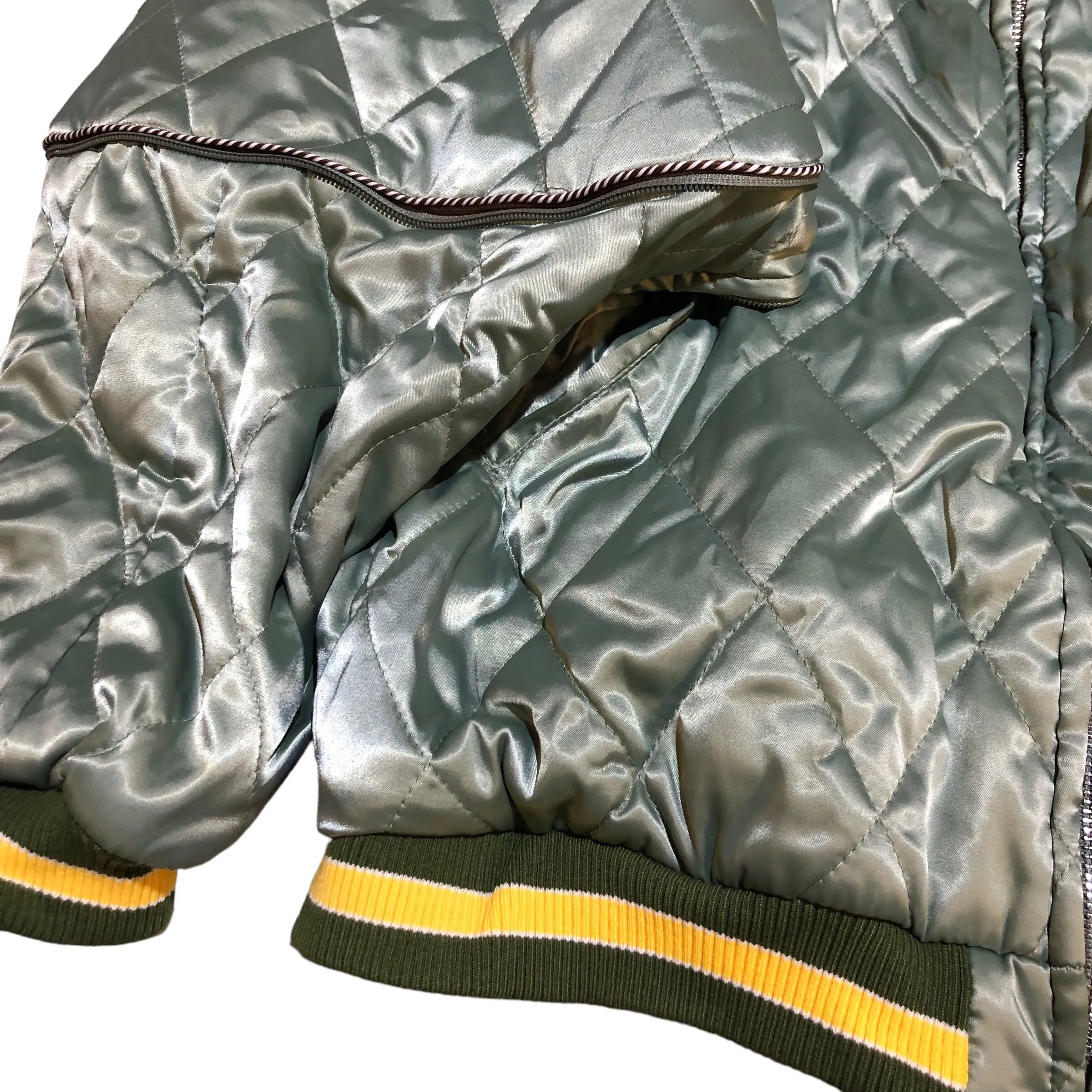 Quilted Tiger Sukajan Bomber Jacket