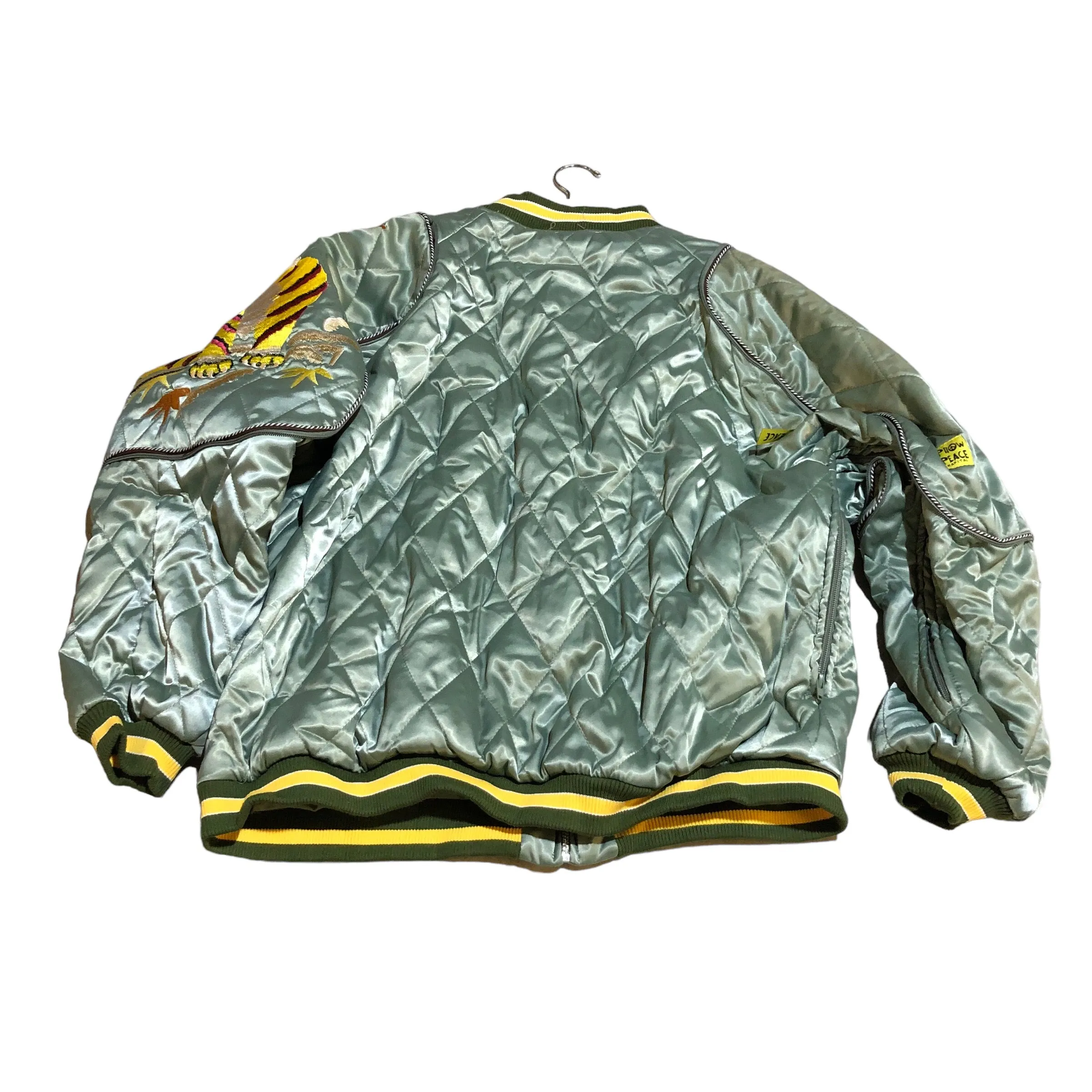 Quilted Tiger Sukajan Bomber Jacket