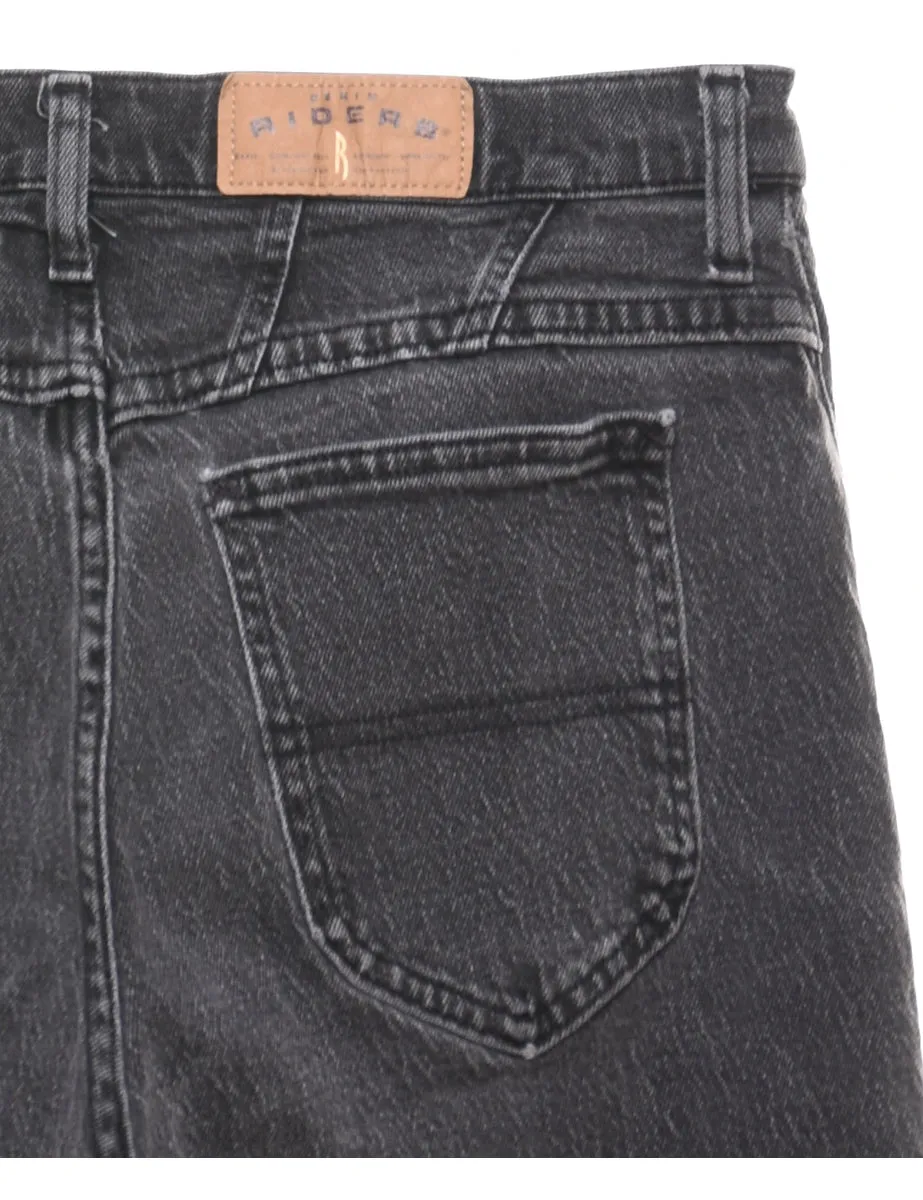 Riders Black Tapered Jeans - W28 L28