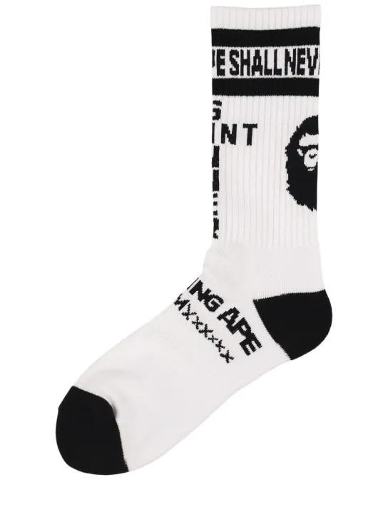 Saint Michael   A Bathing Ape X Saint MX6 socks 