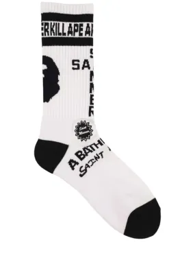 Saint Michael   A Bathing Ape X Saint MX6 socks 