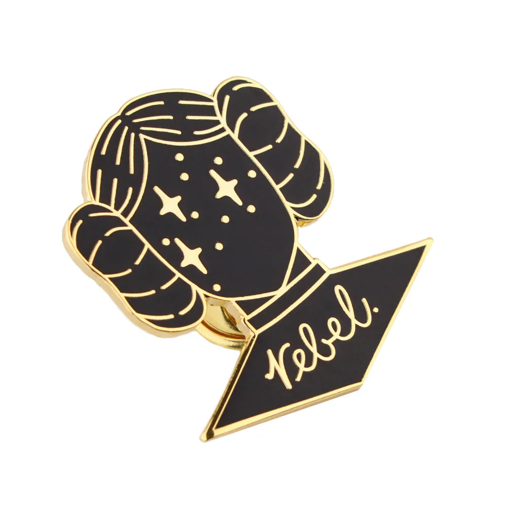 Space Rebel Princess Acrylic Pin