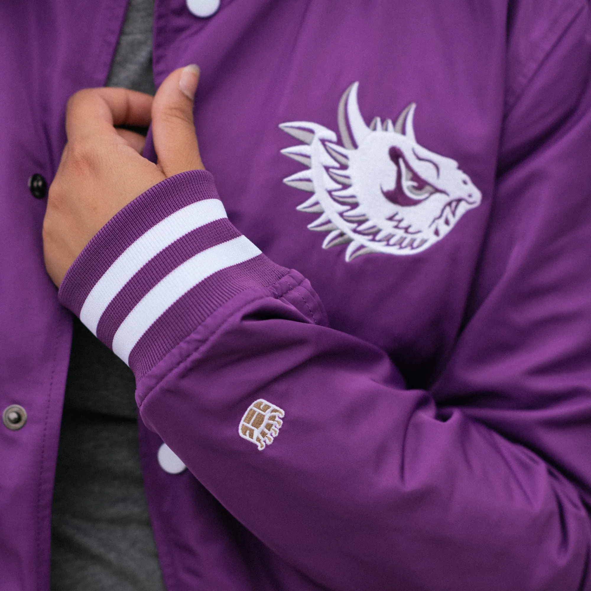 TCU Horned Frogs Vintage-Inspired Bomber Jacket