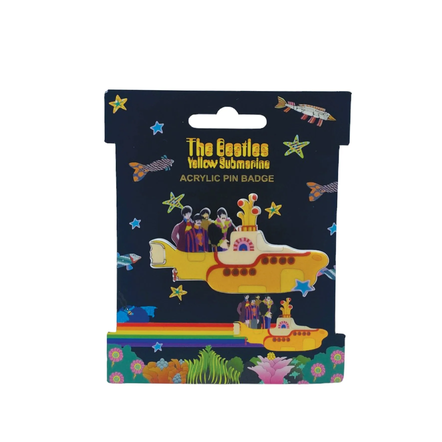 The Beatles Yellow Submarine Brooch