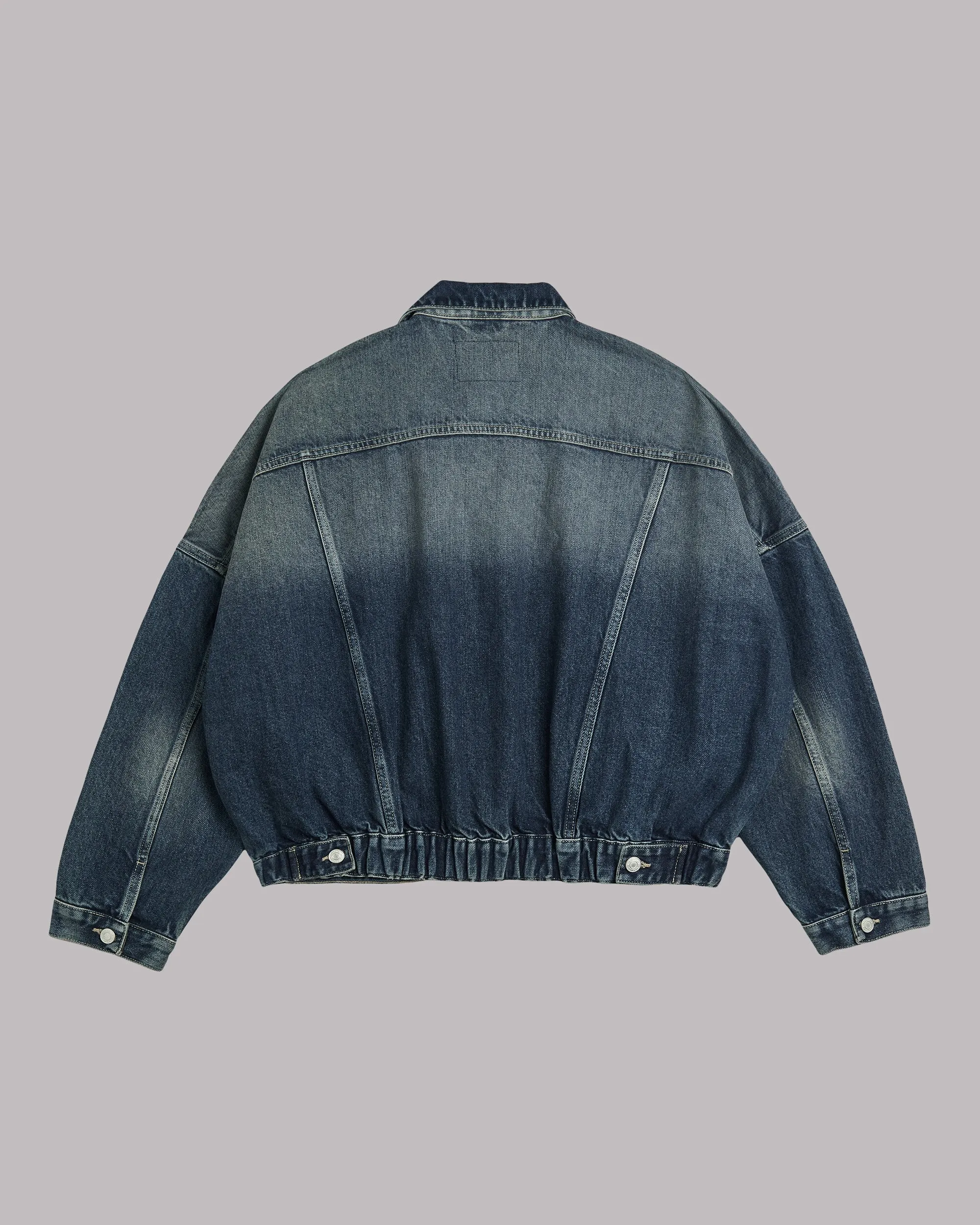 The Dark Blue Denim Jacket