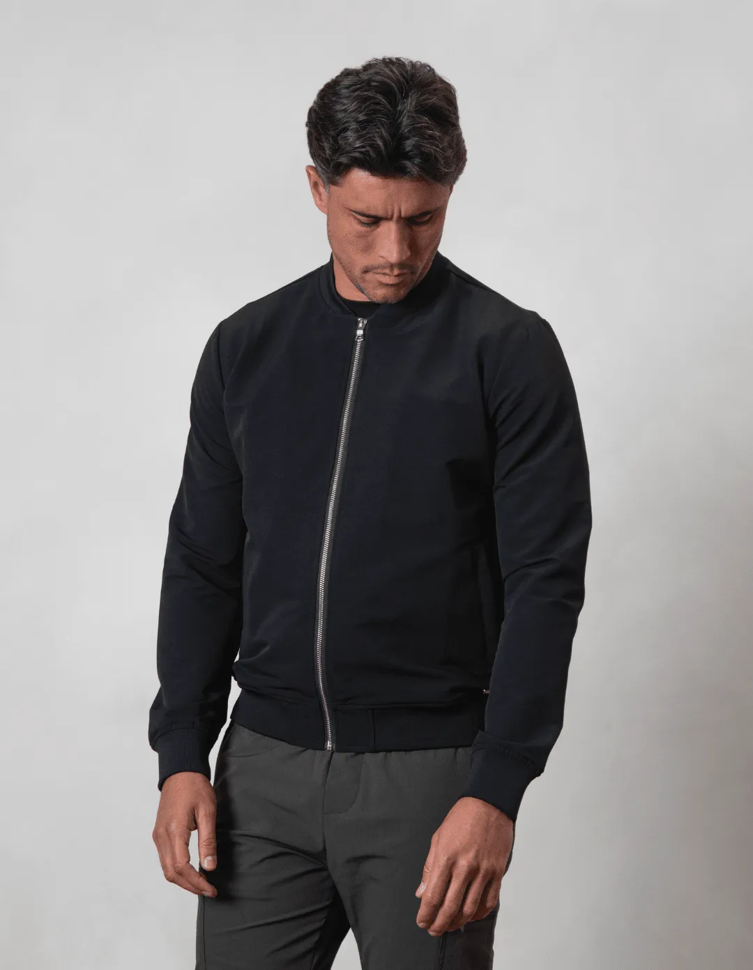 Traveller Bomber Jacket Black