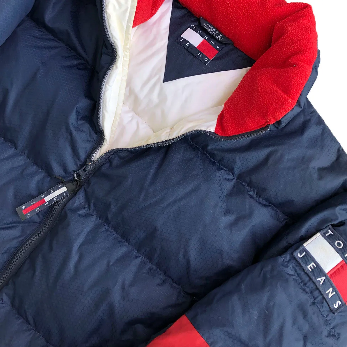 Vintage Tommy Hilfiger Puffer Jacket S