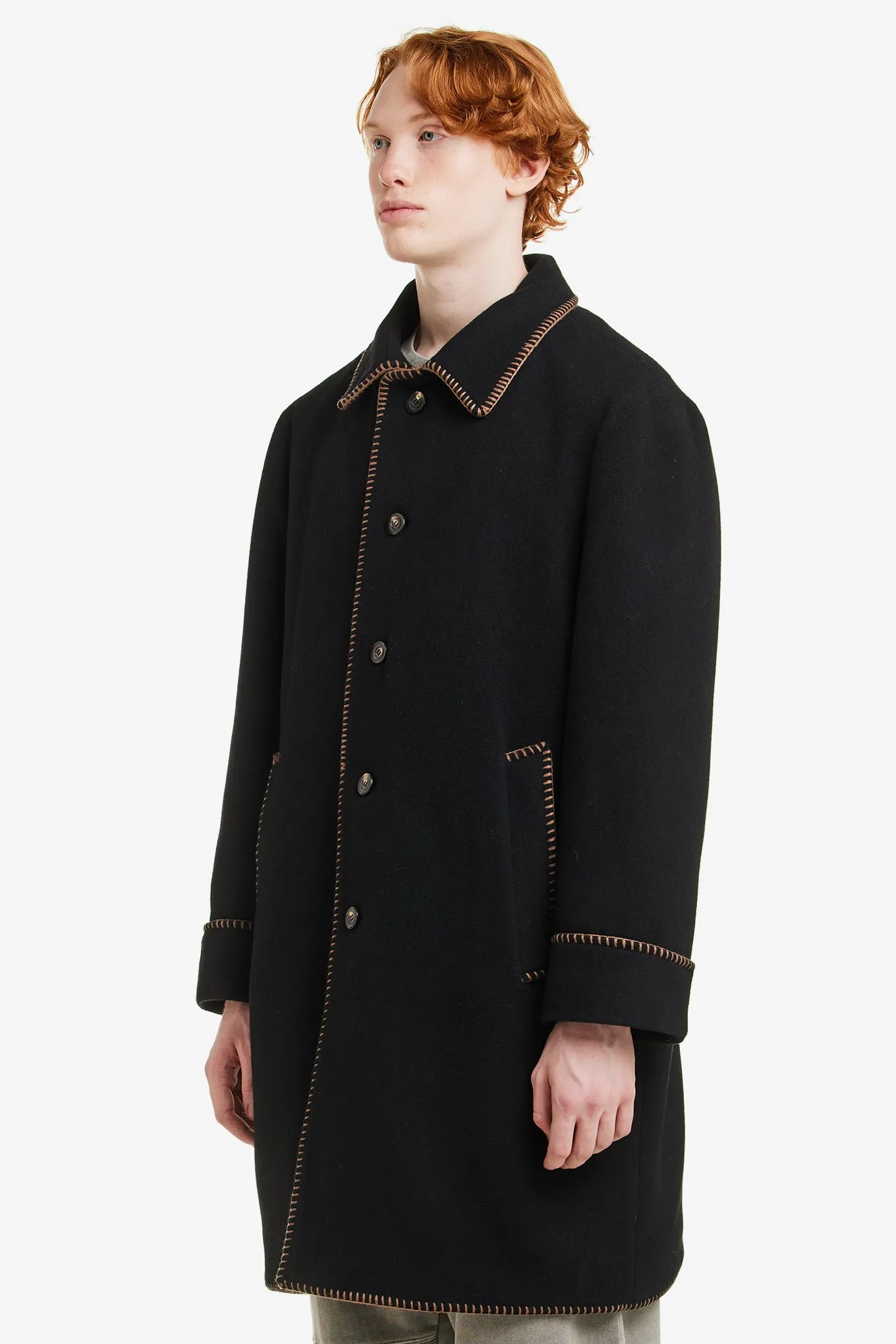 WOOLEN MAC COAT