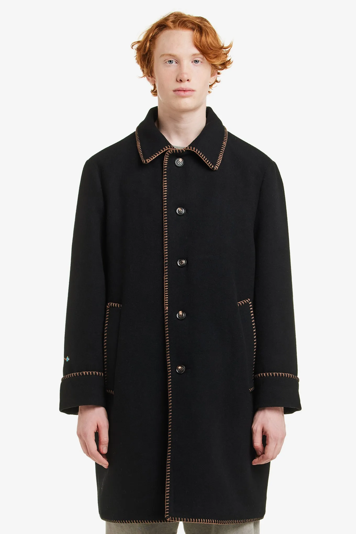 WOOLEN MAC COAT