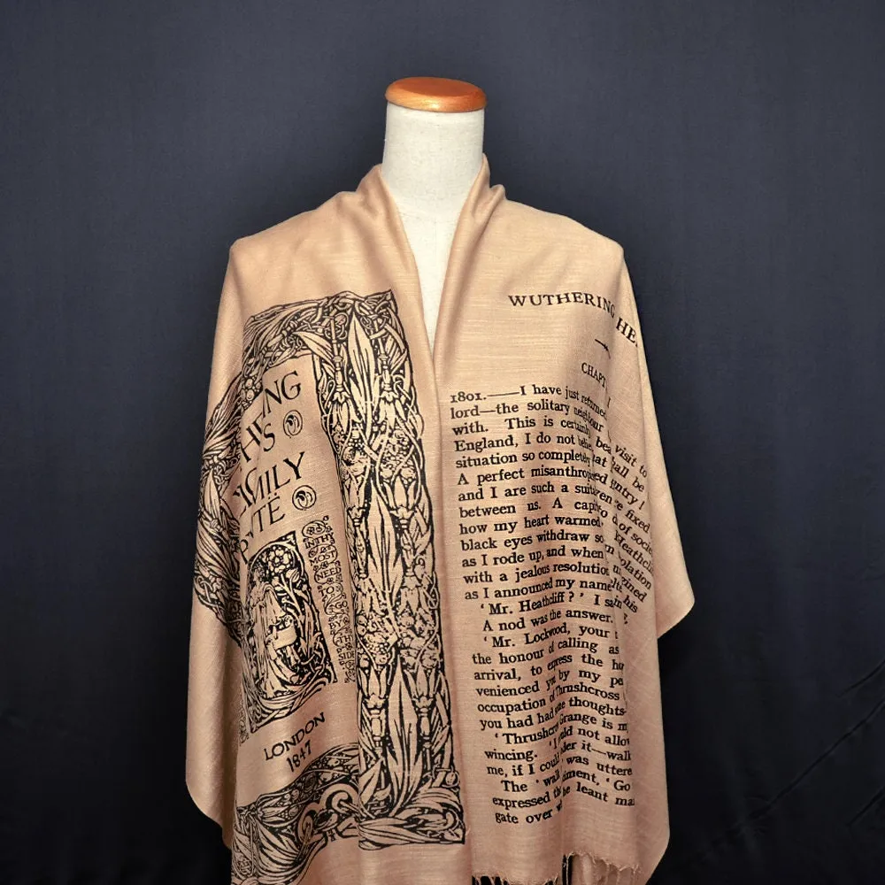 Wuthering Heights by Emily Brontë  Scarf/Shawl