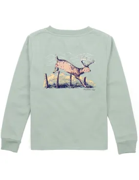 Youth Jumping Buck Long Sleeve